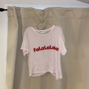 Wildfox holiday short-sleeve tee